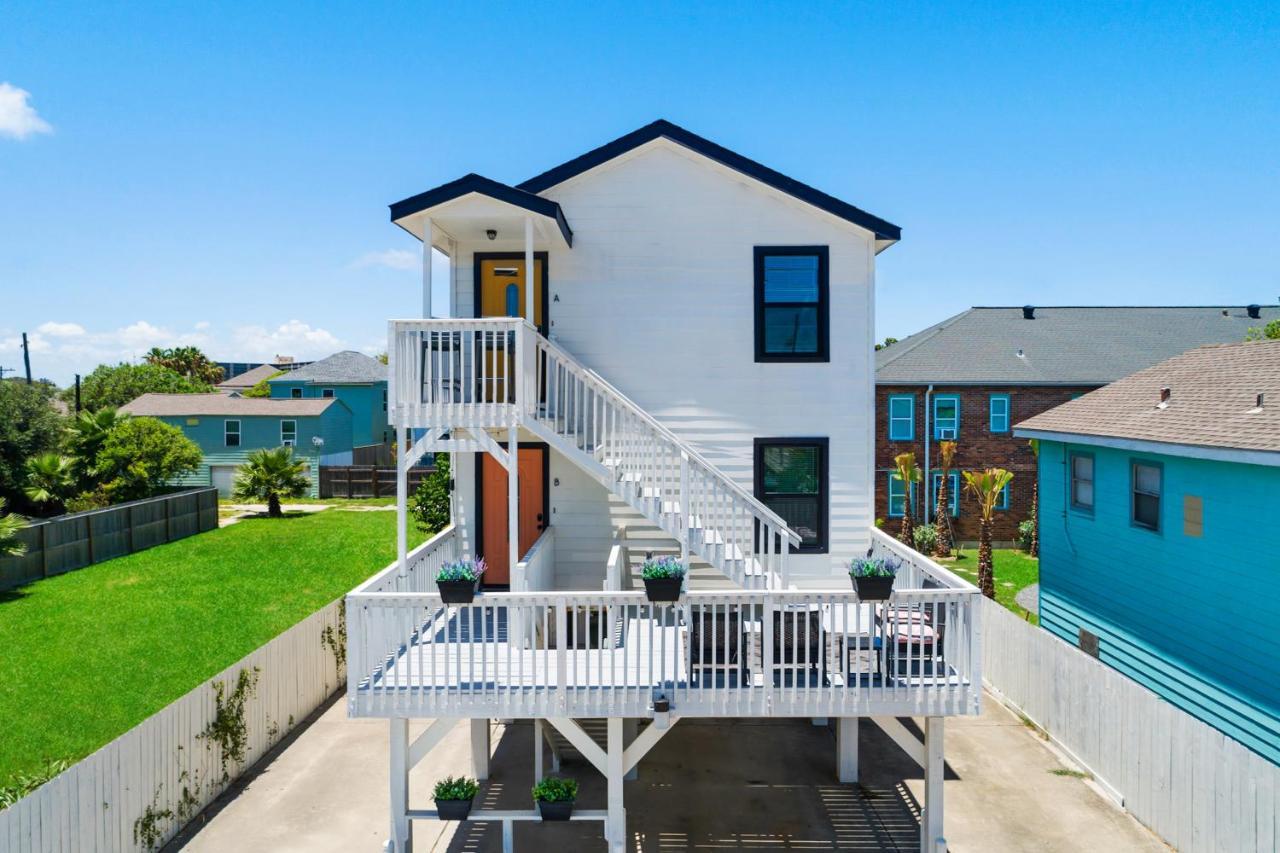 Soleil House - Unit B Villa Galveston Buitenkant foto